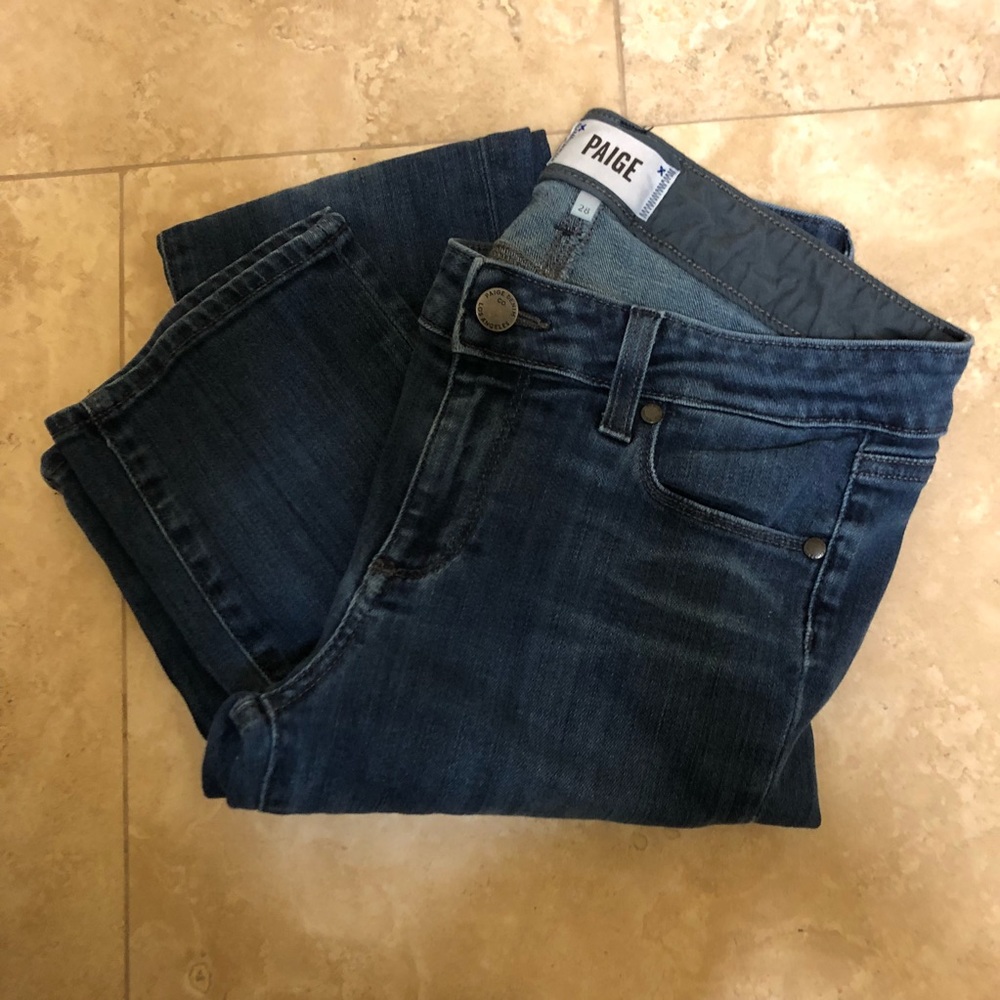 Paige Skyline Straight Jeans